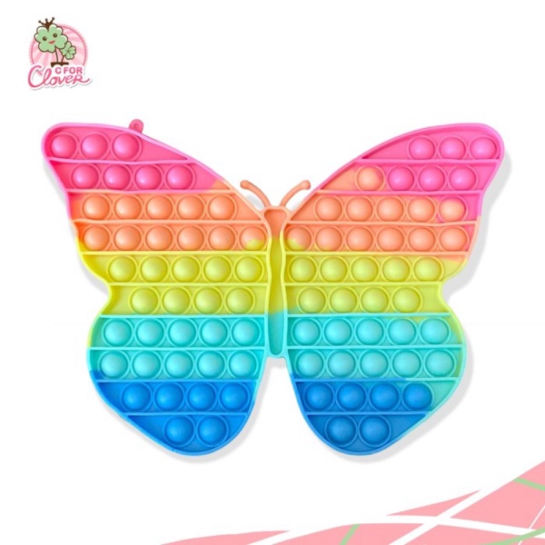 

Jual POP IT JUMBO XL BUTTERFLY / popit tiktok viral kado - Pastel Limited