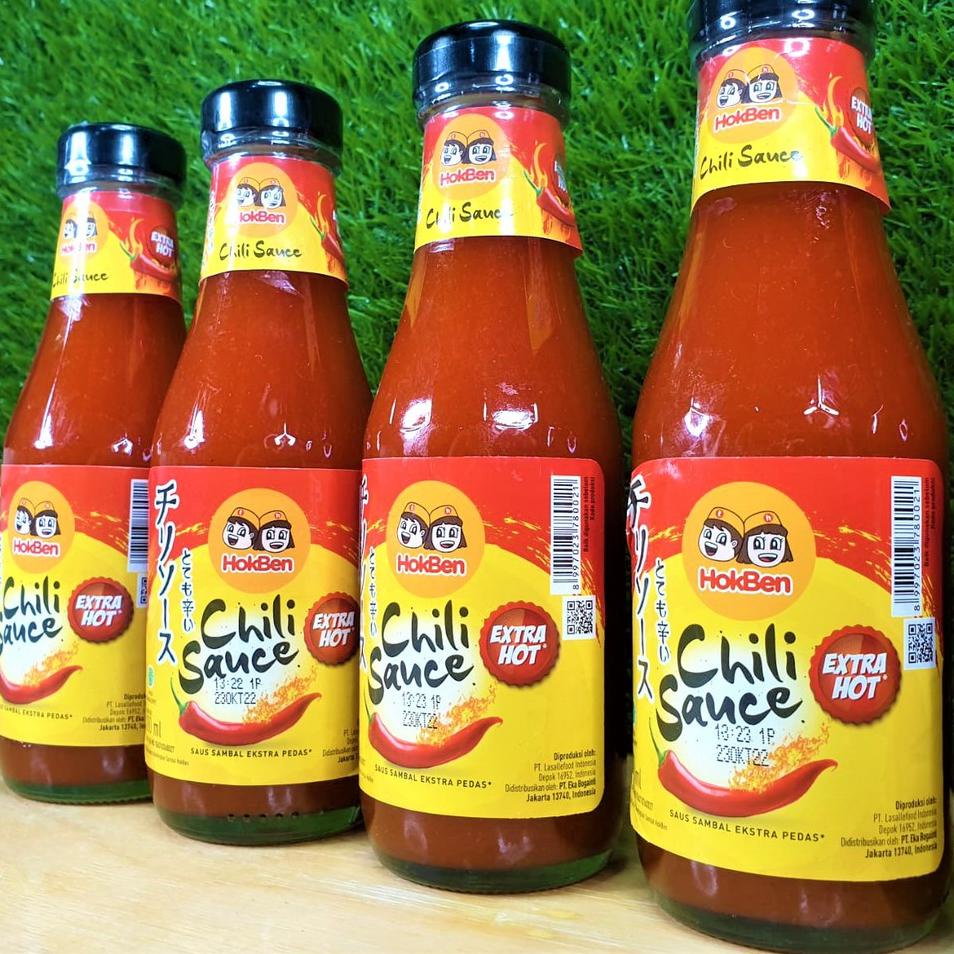 

[KODE PRODUK MZYFP9195] Chili Sauce Hokben 200ml / Sambal Hokben / Extra Hot / Halal