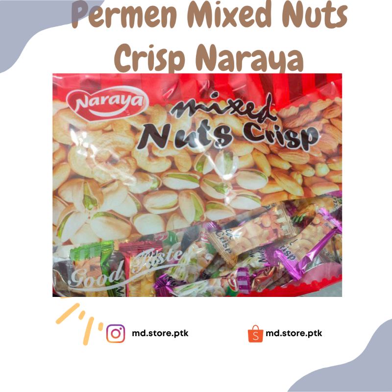 

Permen Mixed Nuts Crisp Naraya