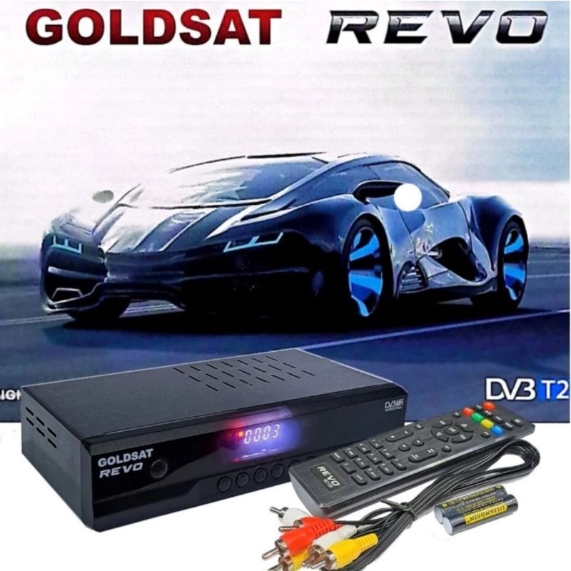 Decider TV Box Digital GOLDSAT Revo DVB-T2