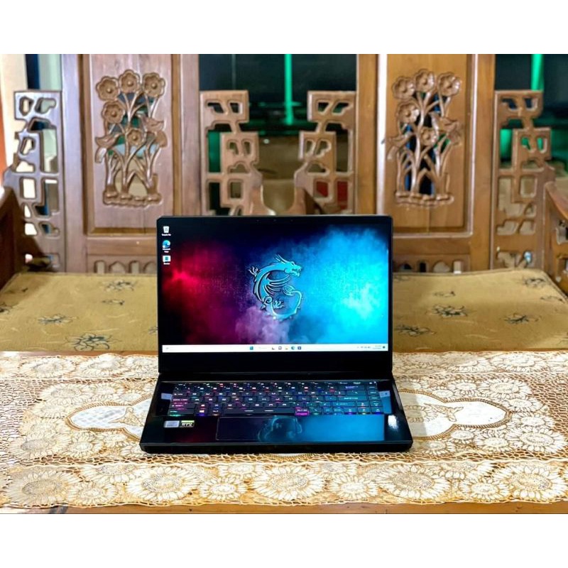 Laptop Moster Gaming MSI Leopard 10UE i7-10750H Nvidia RTX 3060 100% sRGB