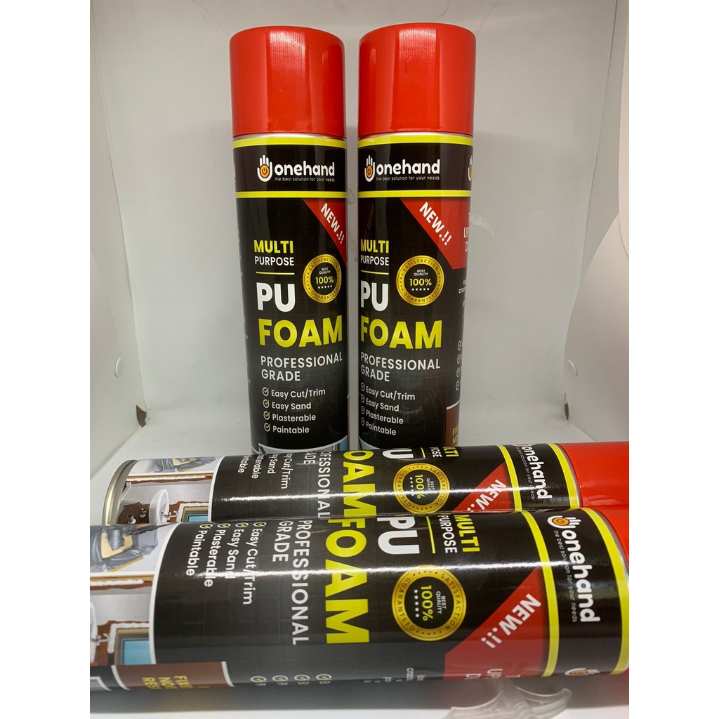 PU FOAM/ONEHAND FOAM - SEALANT FOAM/SIKABOOM CAIRAN BUSA FOAM POLYURETHANE SOUNDPROFF PU FOAM 600ML