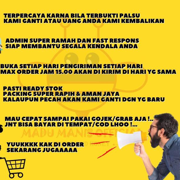 

READY ✅Madu Bawang Lanang - Madu Bawang Tunggal 350 GR Suplement Obat Stamina Herbal Alami|KD7