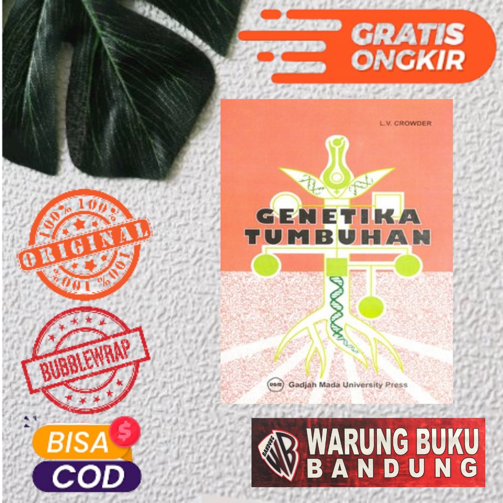 Buku Genetika Tumbuhan - L.V. Crowder
