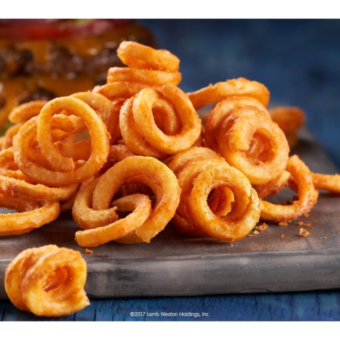 

KENTANG CURLY LAMBWESTON 500GR TWISTER FRIES SPIRAL POTATO - CURLY