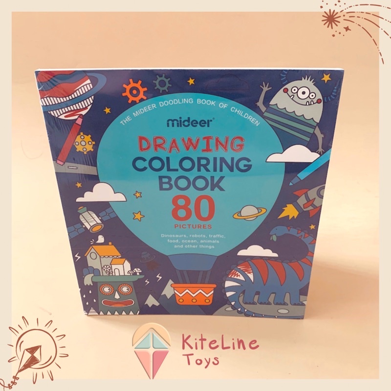 

Mideer Art Drawing Coloring Book Buku Mewarnai Warna Mainan Edukasi Anak