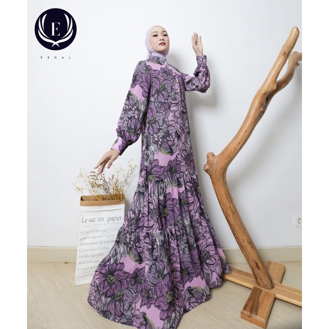 eshal dress//chayra syari by tika Ramlan//amani series