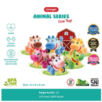 BABIESFIRST IQ635 COW TOYS Mainan Edukatif Bayi / Mainan Motorik Anak