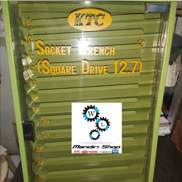 TEMPAT KUNCI SHOCK / TOOLS BOX KTC ORIGINAL JAPAN ORIGINAL