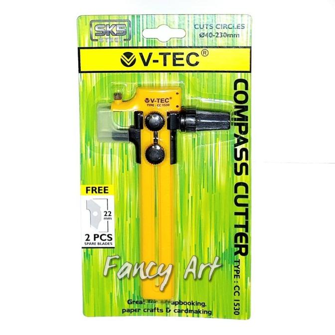 

V-TEC Compass Cutter Circle Cutter Paper Craft Pemotong Lingkaran
