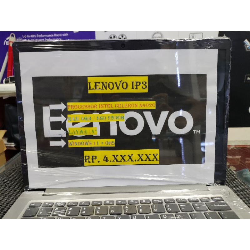 LENOVO IP 3 N4020 4GB SSD 256GB