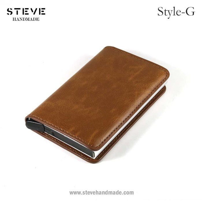 

TERUJI Dompet Kartu RFID Tempat Kartu Credit Card Holder Style G Custom Code 3947