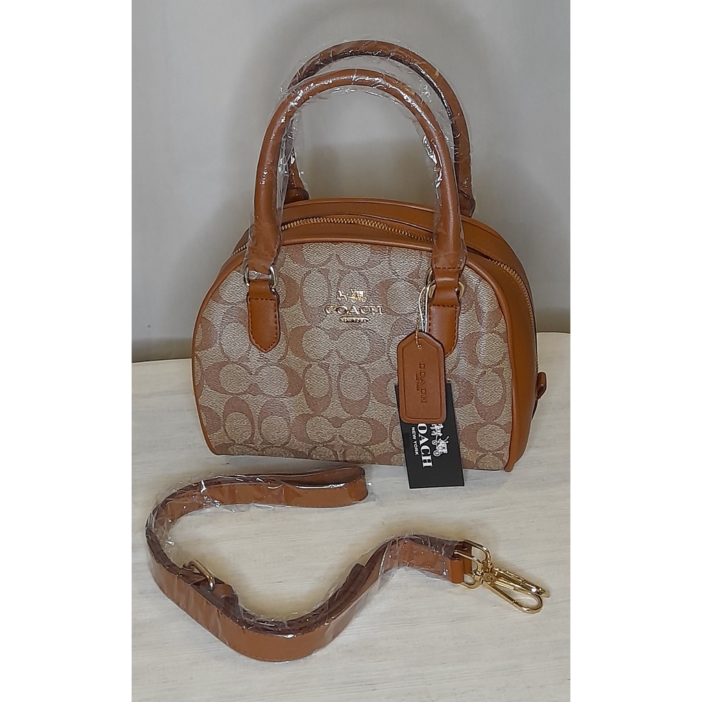 TAS FASHION WANITA BRANDED IMPORT COACH SYDNEY SATCHEL