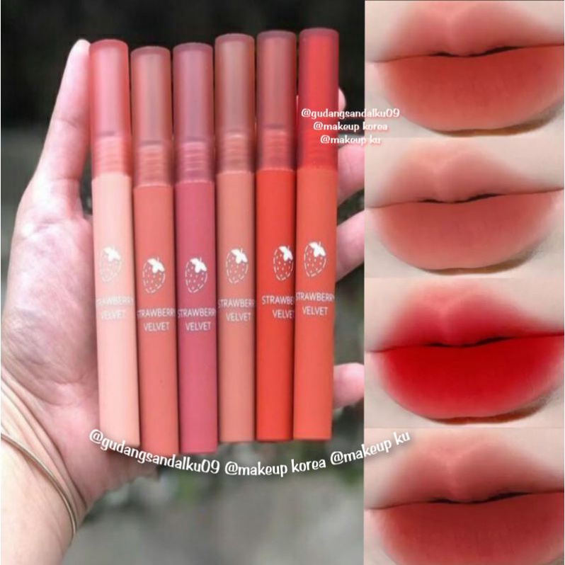 𝐋𝐢𝐩𝐦𝐚𝐭𝐭𝐞 - STRAWBERRY VELVET LIPYOU MATTE