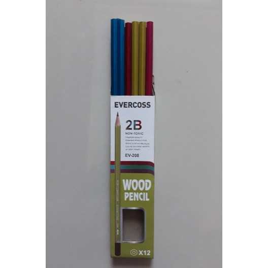 

Pensil 2B Evercoss Isi 12 Pcs