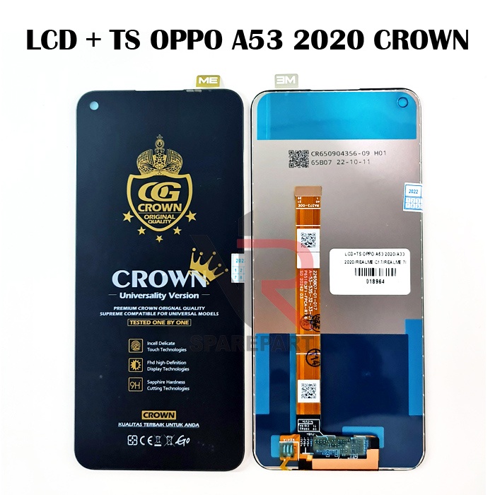 LCD OPPO A53 2020 / REALME 7I FULLSET TOUCHSCREEN