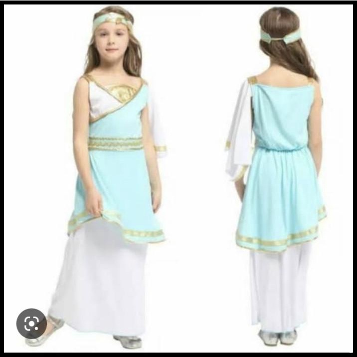 Promo Sewa Baju Yunani Anak Perempuan