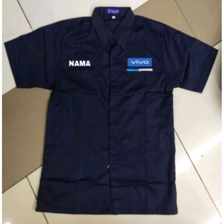 Kemeja Vivo Seragam Vivo Baju Vivo