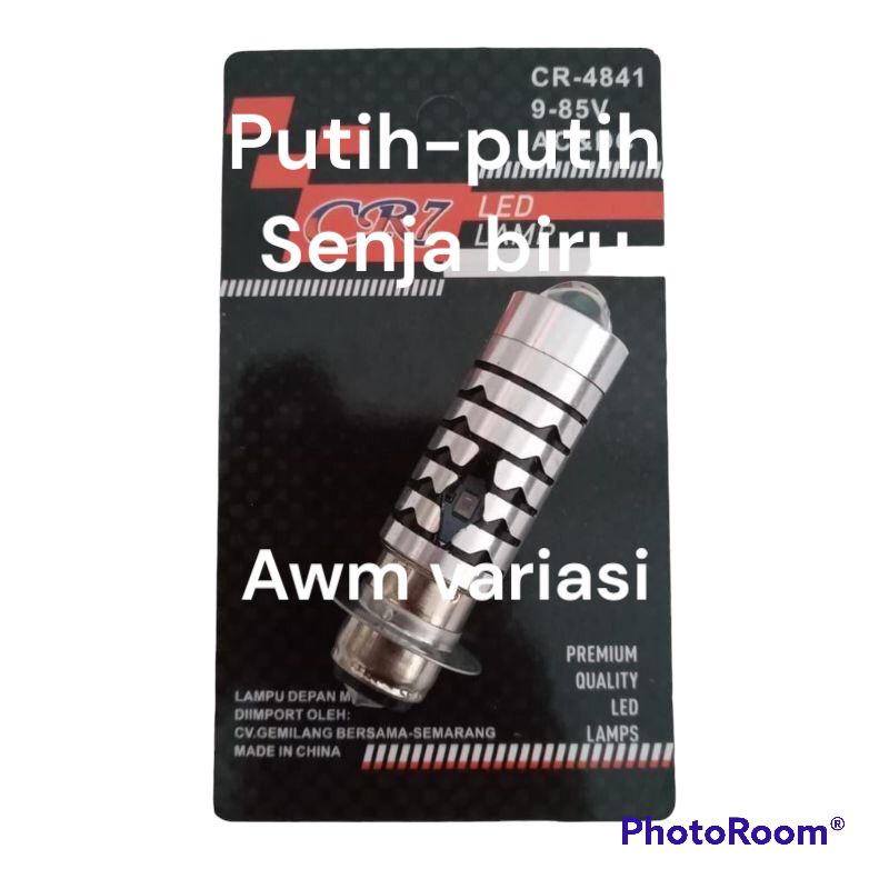 LAMPU DEPAN BOLAM DEPAN LAMPU UTAMA LED H6+SENJA BIRU LASER HIGH LOW PUTIH-KUNING/PUTIH-PUTIH BEAT SUPRA125 MIO JUP BURHAN MX OLD XEON DLL