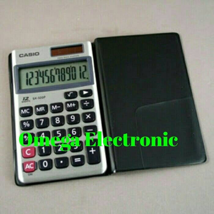 

TERBATAS Casio SX-320P - Kalkulator Kantong Mini Pocket Calculator Dompet