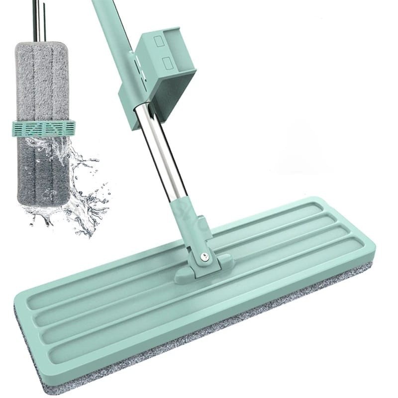 Alat Pel Flat Mop Pel Lantai Tarik Alat Pell Lantai Tarik Flat Mop