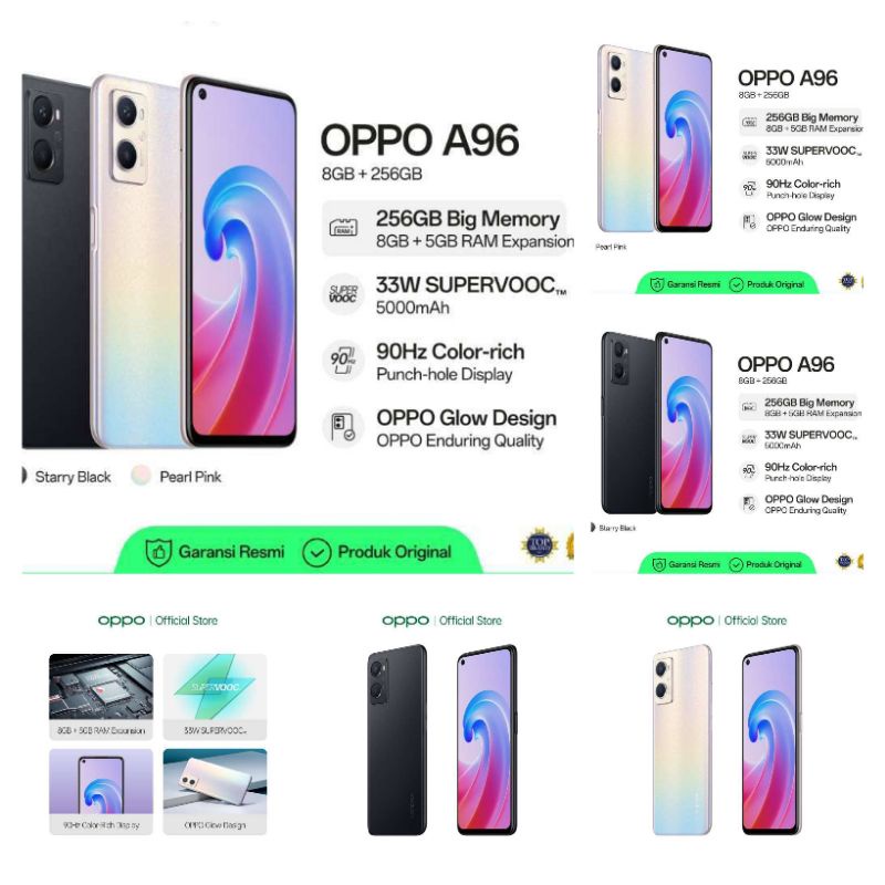 OPPO A96 8GB 256GB