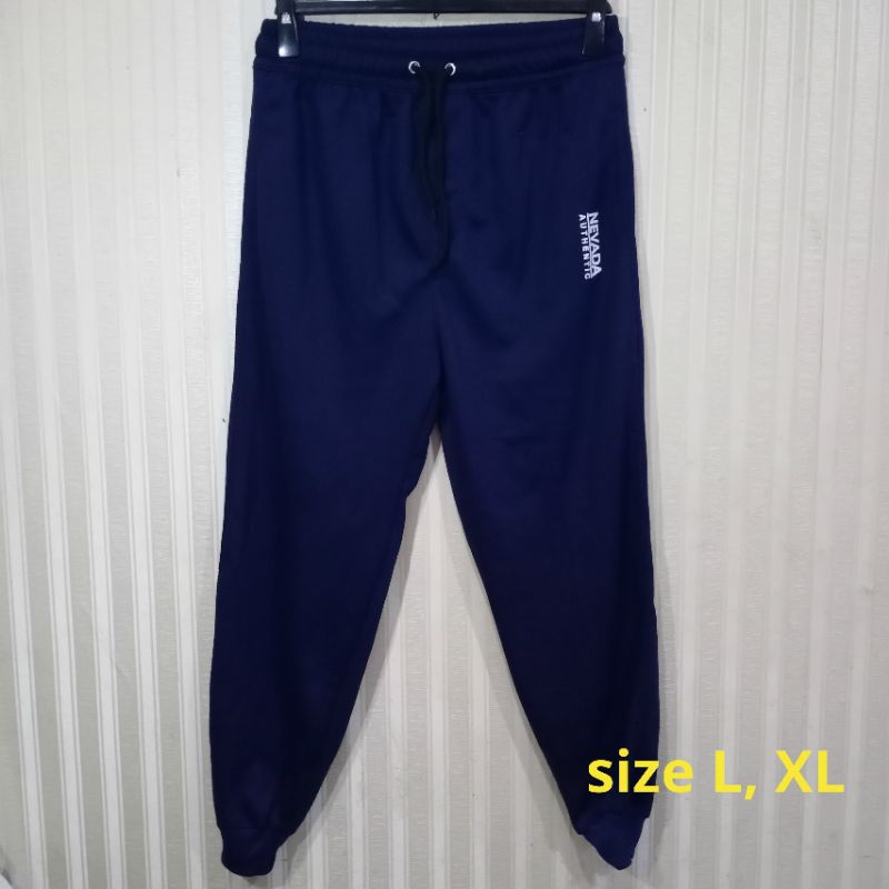 Celana panjang jogger training murah Nevada unisex Hangtag