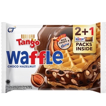 

tango wafer choco hazzlenut 3 x 25gr