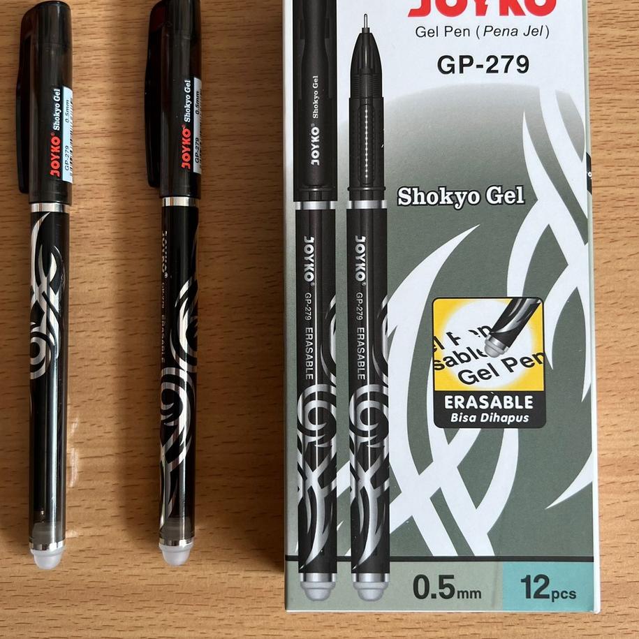 

Recommended GP279 JOYKO / PULPEN BISA DIHAPUS / ERASABLE GEL PEN / 12 PCS#