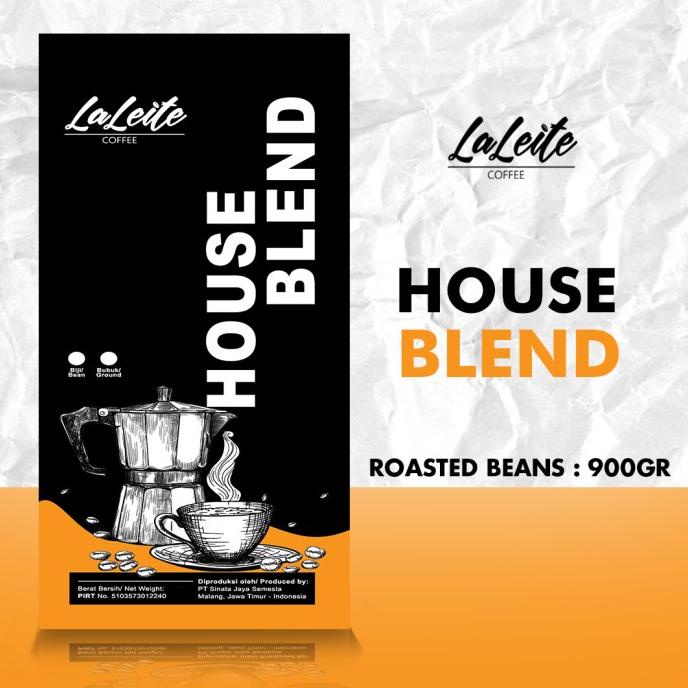 

Kopi House Blend 900g - Roastedbean (biji sangrai)