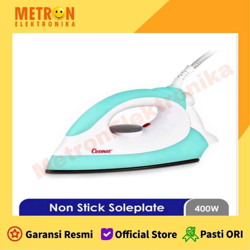 COSMOS CI 4110 N ELECTRIC IRON NON STICK / SETRIKA / GOSOKAN / CI4110N