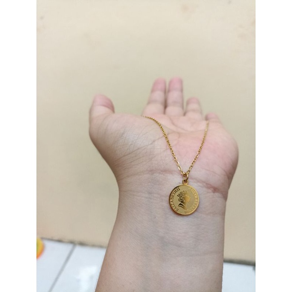 KALUNG FULL TITANIUM ELIZ GOLD