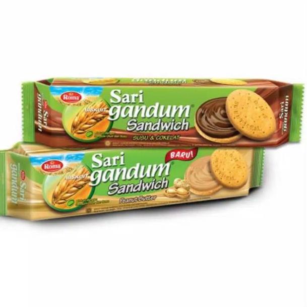 

↯ Roma Sari Gandum Sandwich 115g