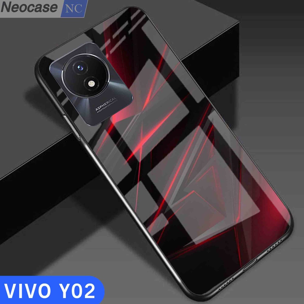 [N25] Softcase Glass Kilau Vivo Y02 Y02T - Casing HP Vivo Y02 Y02T - Case HP Vivo Y02 Y02T