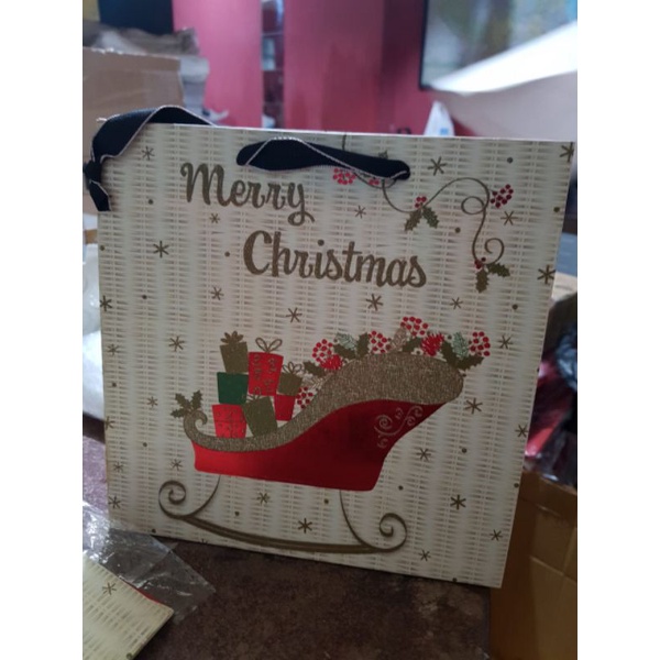 

paperbag natal xmas christmas tas kue natal gift box kado hadiah natal