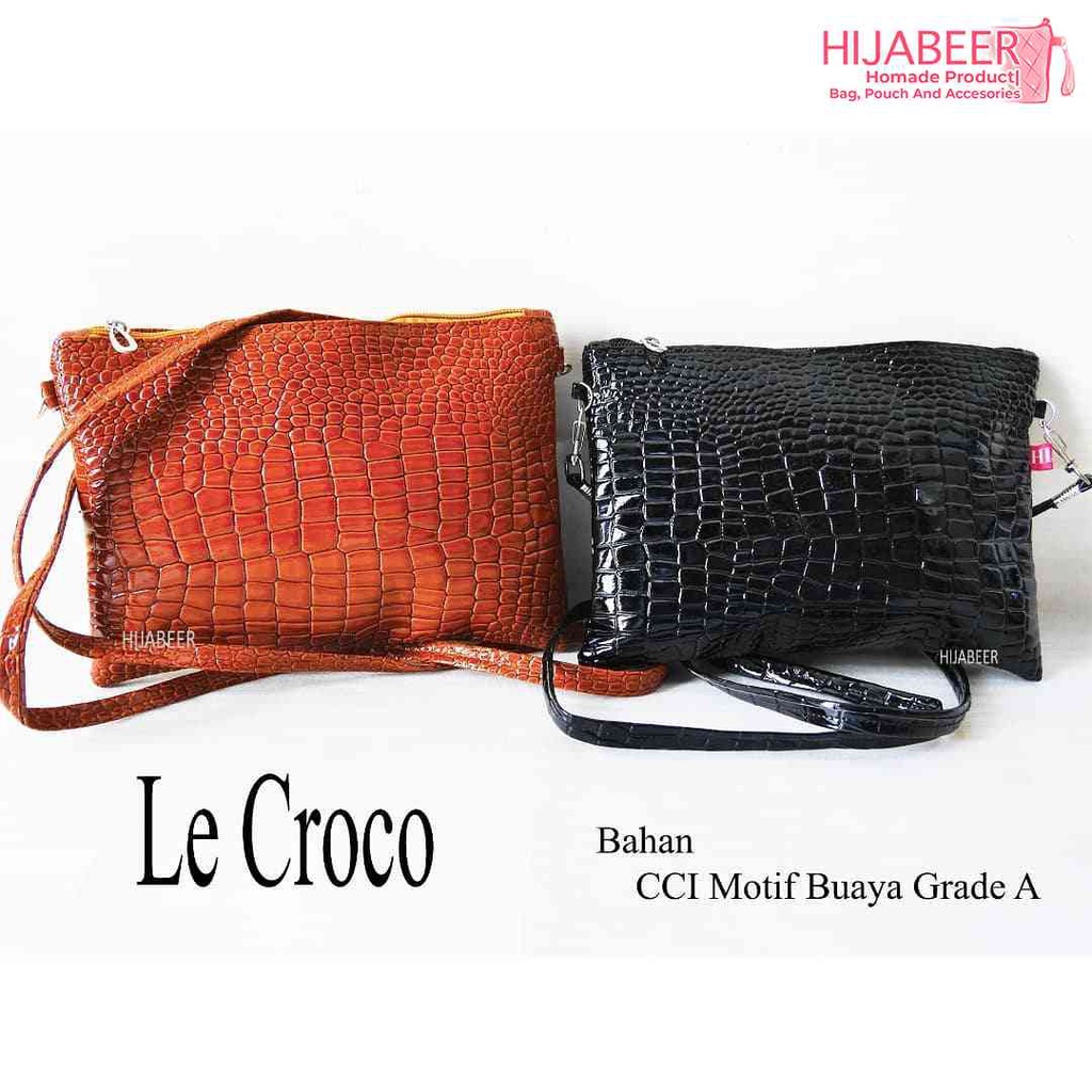 Le Croco Slingbag by Hijabeer