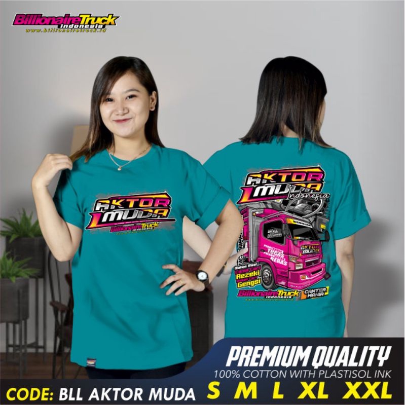 Kaos Truck Keren | Kaos Truck Aktor Muda | Billionaire Truck