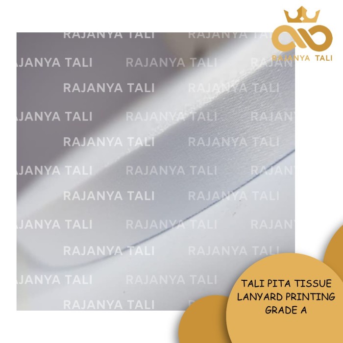 

BERGARANSI TALI PITA TISSUE LANYARD PRINTING GRADE A Code 1833