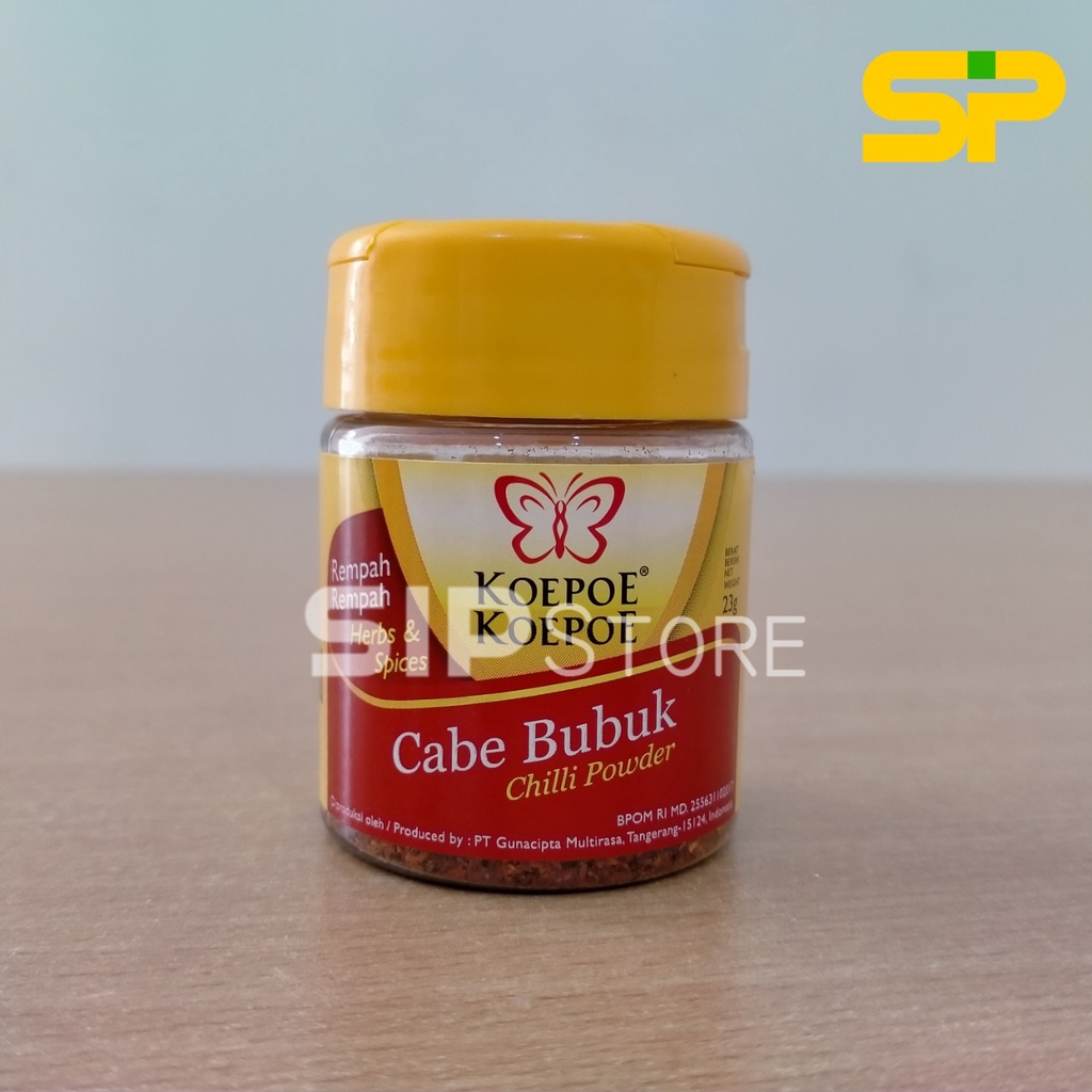 CABE BUBUK Koepoe Koepoe 23gr / Bubuk Cabe / Chili Powder 23 gr