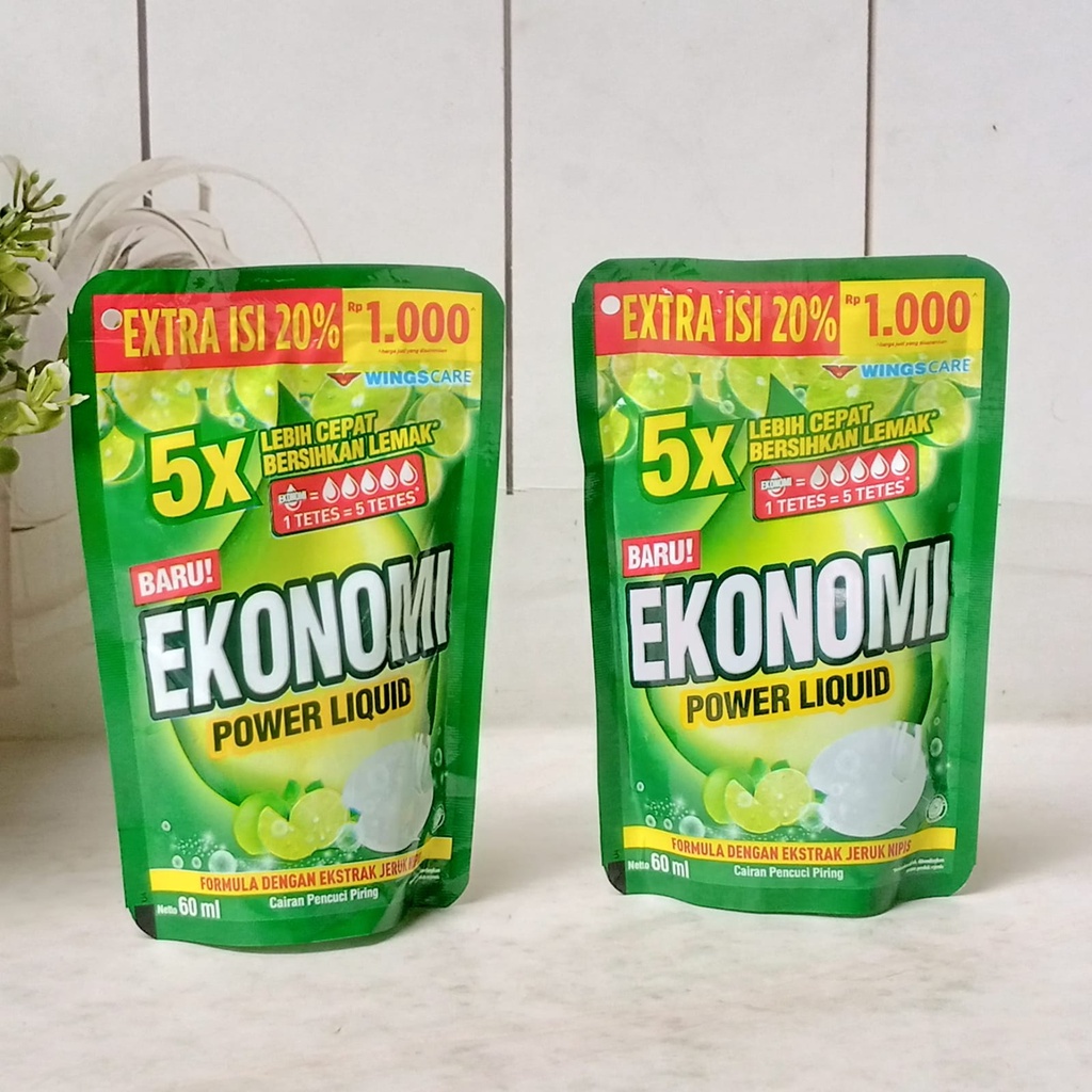 Ekonomi Jeruk Nipis Pouch 60ml