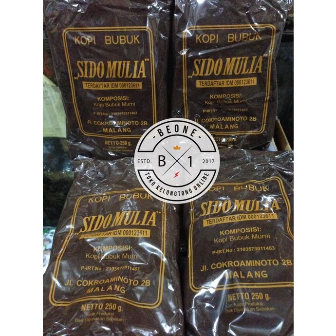 

[BISA COD] Kopi SIDO MULIA kopi Malang