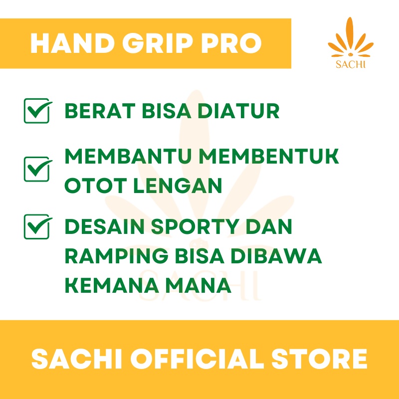 Handgrip Hand Grip Alat Latihan Penguat Pembesar Otot Lengan Tangan Jari Adjustable Power Alat Bantu Olahraga Taining Gym Fitnes Fitness Portable