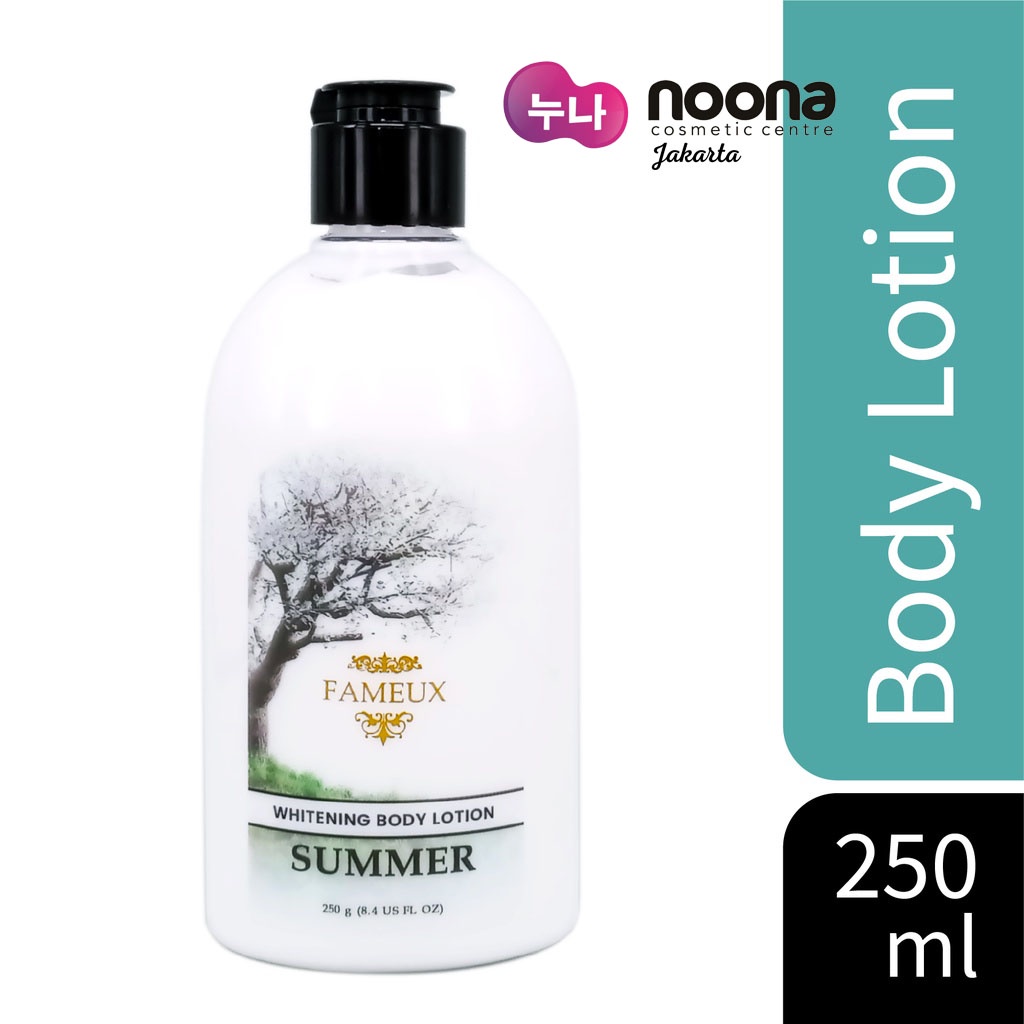 FAMEUX WHITENING BODY LOTION SUMMER 250GR