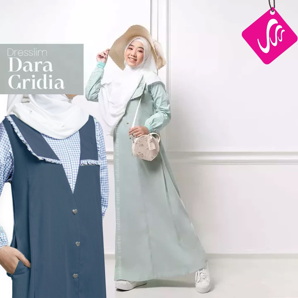 gamis rabbani dluha dara gridiadress lebaran