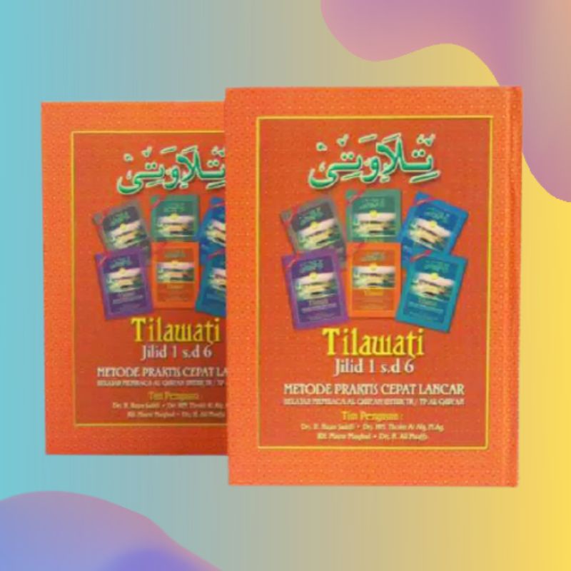 PROMO Buku belajar membaca Al-Quran Tilawati  1 sampai 6