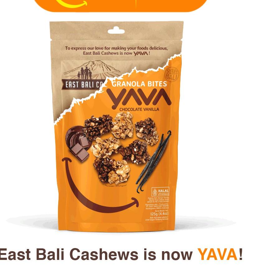 

WWA180 YAVA Granola Bites Chocolate Vanilla 125g |