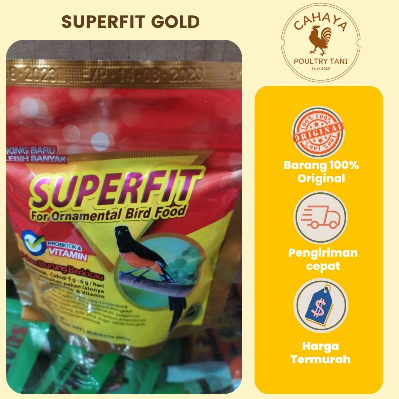 Pakan Burung Murai SUPERFIT GOLD