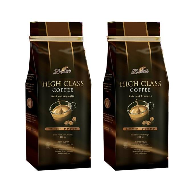 

Kopi Luwak High Class Dark Roast Powder 200gr Twin Pack