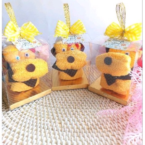 Souvenir handuk singa/souvenir pernikahan/souvenir ultah/souvenir kelahiran