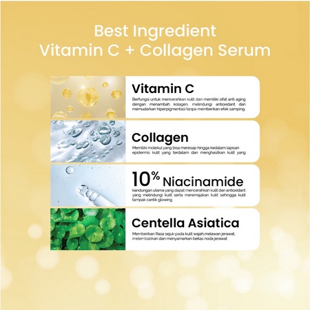 Animate Vitamin C + Collagen Serum 20ml